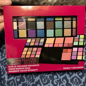 Malibu Glitz Eyeshadow, Blush, Lip and Primer Palette - Vibrant Multi-Color